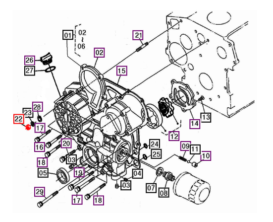 Mahindra Nut 26716-060002