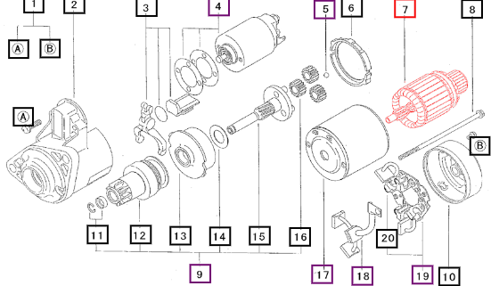 Mahindra Starter Amateur 31S9402850