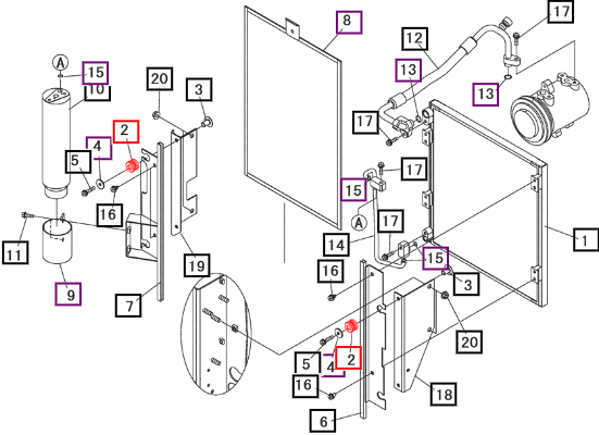 Mahindra Grommet 35833965500