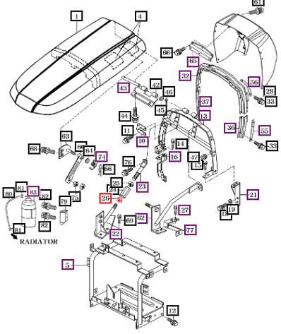 Mahindra Nut, L 36252120070