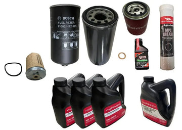 4500 Series (4540 / 4550, 2WD / 4WD) 50 Hour Filter Service Kit / Package (With Fluids) Mahindra Direct Parts