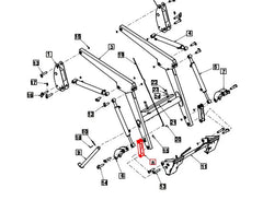 Mahindra Tractor Bucket Rod ANS2050C-4100