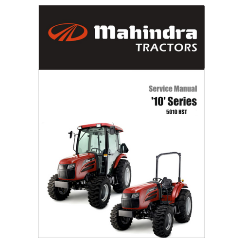 Mahindra Tractor Service Manual 5010 HST 12439600010