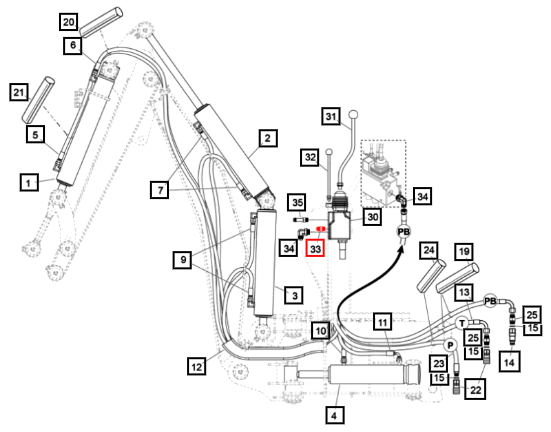 Mahindra Adapter Short Cpl. 9/16" UNF Jic 5028118ALO