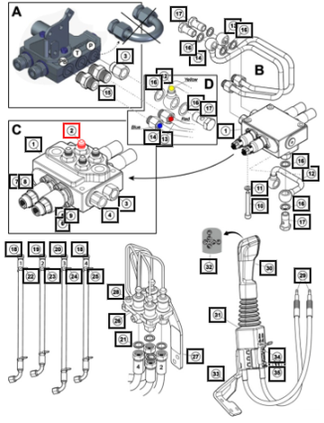 Mahindra Control Valve Adaptor 5028119ALO