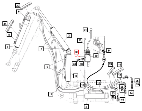 Mahindra Adapter Long Cpl. 5028176ALO