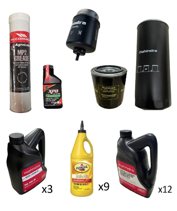 5100 Series (5145 / 5155) 50 Hour Service Kit (With Fluids) Mahindra Direct Parts