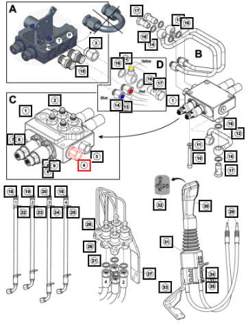 Mahindra Adapter M18 59018501ALO