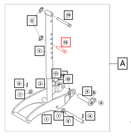 Mahindra Locking Pin 60115307