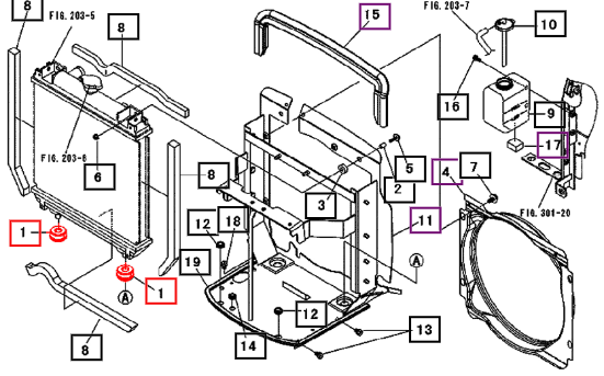 Mahindra Cushion 60432031000