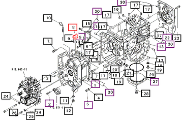 Mahindra Tractor Plug, Oil 6747210601 Mahindra Direct Parts
