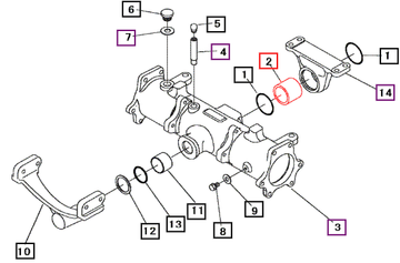 Mahindra Tractor Bushing 7961050300 Mahindra Direct Parts