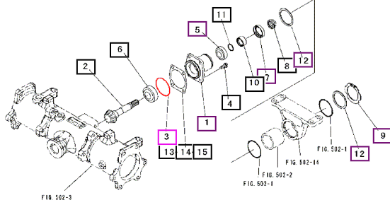 Mahindra Tractor O-ring 60 8300500600 Mahindra Direct Parts