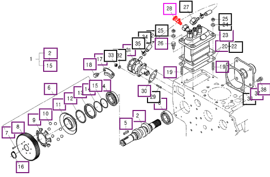 Mahindra Assy, Cock Jet Start 8461260500