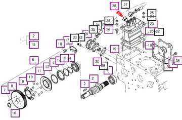 Mahindra Assy, Cock Jet Start 8461260500