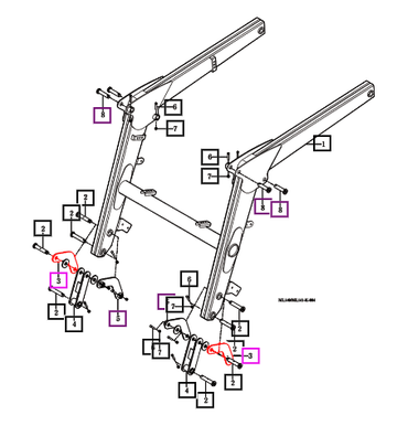NLA Mahindra Plate A , Link Comp B 9.0T 86002004311MR