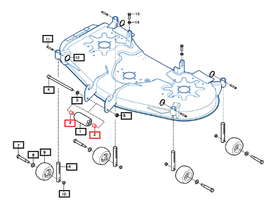 Mahindra Collar , Front Wheel 94002000030