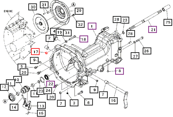 Mahindra Nut A3030112002