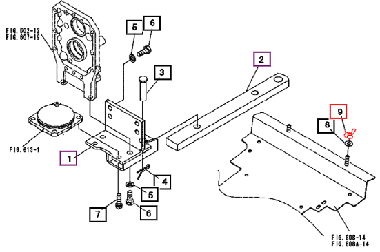 Mahindra Nut, Wing M10 A3300101000