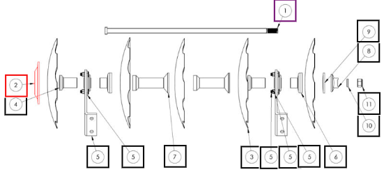 Mahindra 1 In Bumper Washer AD1BW