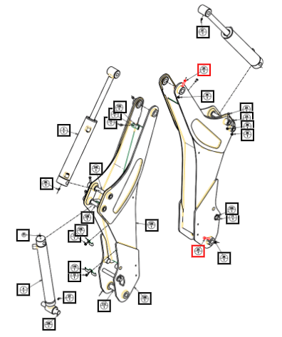 Mahindra Hhcs 3/8-24 Unf 2.75”L,Gr5 AME006887