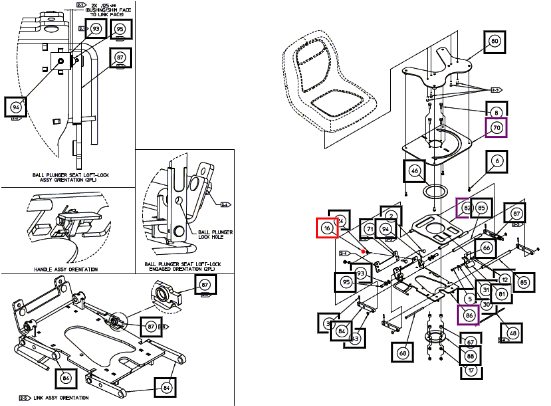 Mahindra Nut, Hex 3/8-16 AME007451