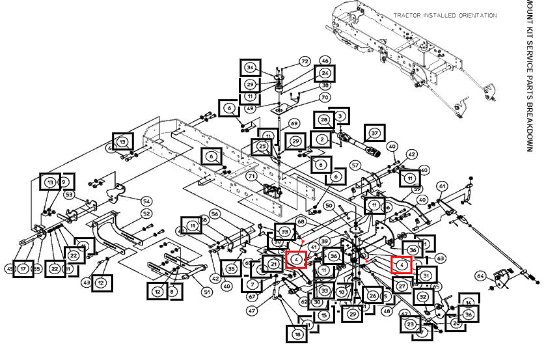 Mahindra Nut, Hex M10-125 AME007472