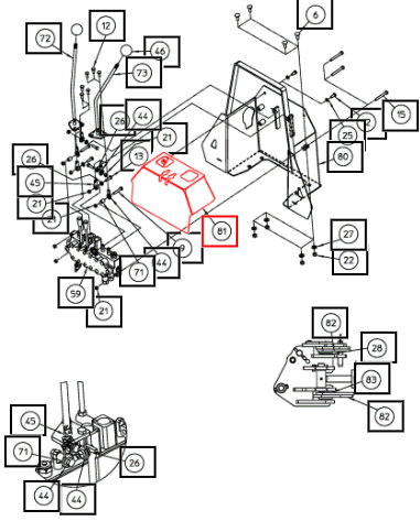 Mahindra Valve Cover Weldment With Decals AME849445