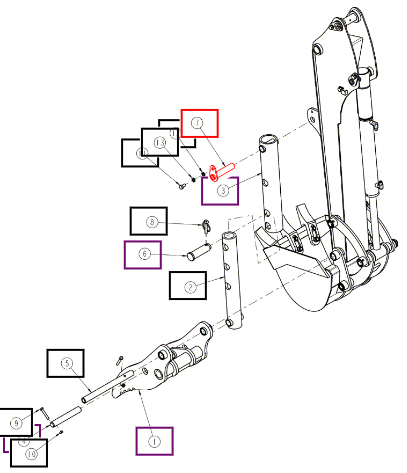 Mahindra Pin ANSP25B-115A