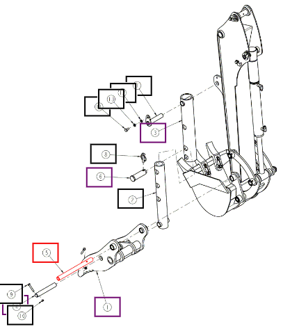 Mahindra Pin  25X300L ANSTUBA-0040