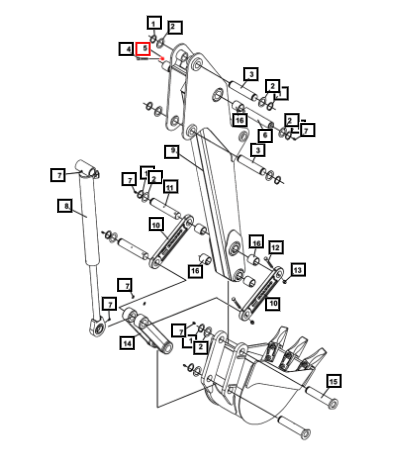 Mahindra .31'' Unc Nylock Nut ATI1753