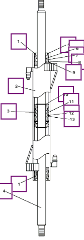 Mahindra Swing Cylinder Assembly ATI88474