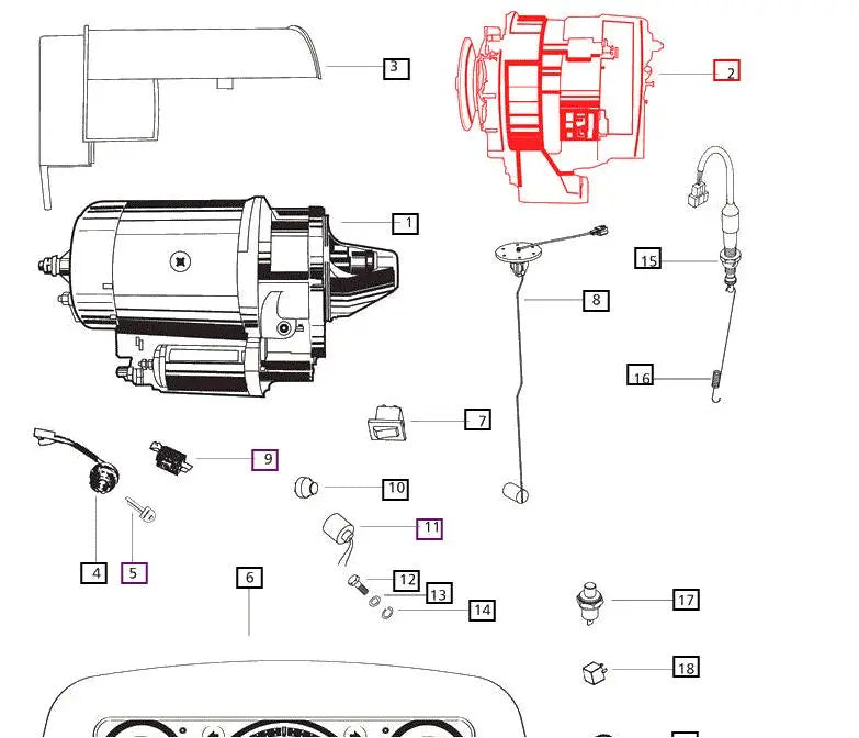 Alternator 5545 Mahindra Direct Parts