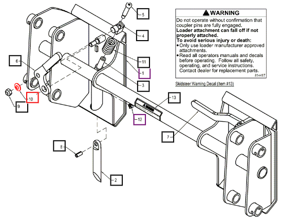 Mahindra Washer Belleville 0.625 BUH814162