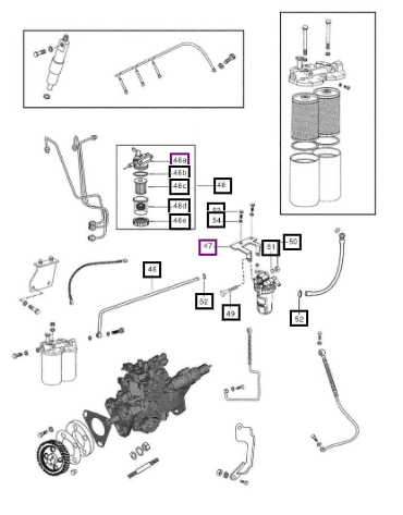 Mahindra Sticker Water Separator E006007127C1