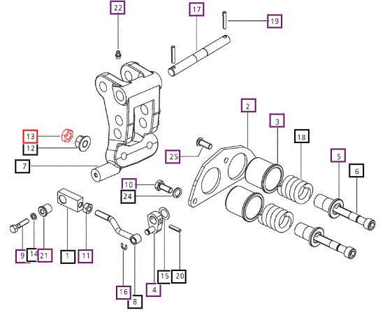 Mahindra Nut M12 E007204230D1