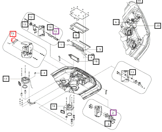Mahindra Amplifier Assembly E007517440D1