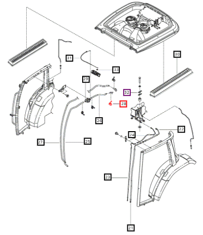 Mahindra Clamp Hose E007517447D1