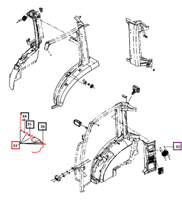 Mahindra Antenna E007517545D1