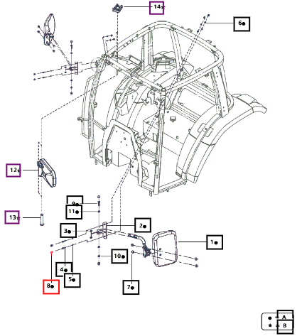 Mahindra Protection Cap M6 E007518250D1