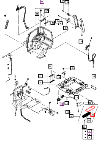 Mahindra Foam Thin Recirculation Grill E007518434D1