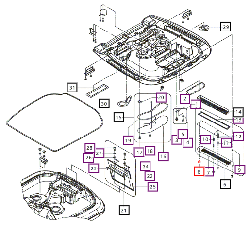 Mahindra Nut Knurled E007518456D1