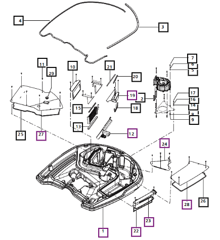 (Sold Out) Mahindra Tractor Roof Assembly E007518865D91