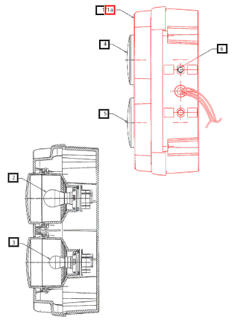 Mahindra P  T Lamp Rh E007700871D91