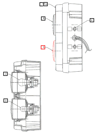Mahindra Lense For PT Lamps (Clear) E007701006D91