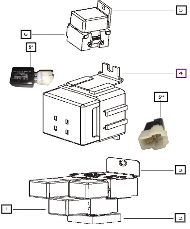 Mahindra Fuse  30 Amp E007701121D91