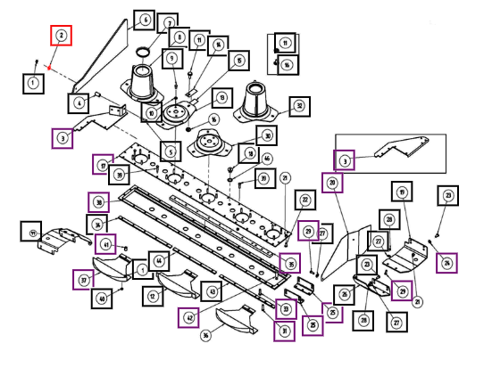 Mahindra Washer M 10X30 EBE000089R