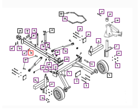 Mahindra Washer D10 Zn EFZ000630R