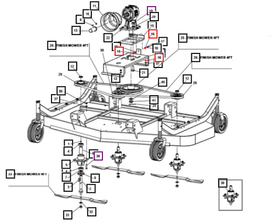 Mahindra Nut M10X1,25 U5587 8Gzn F01200048R