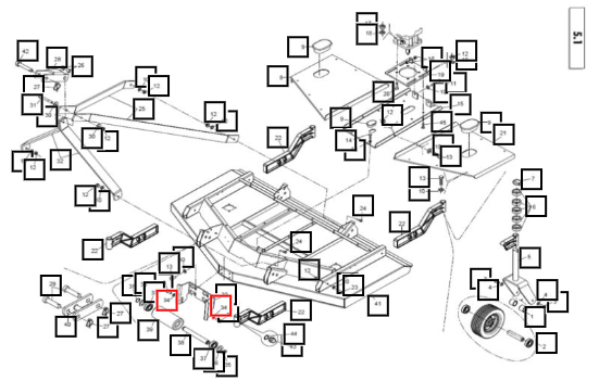 Mahindra Grower Washer D.10 F01480112R